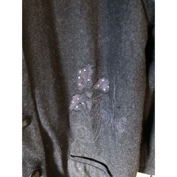 Euro Joy Lightweight Wool Coat M - Picture 3 of 12